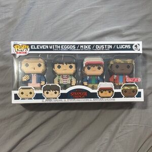 Funko 8-Bit Stranger Things 4-Pack Target Exclusive: Eleven, Mike, Dustin, Lucas